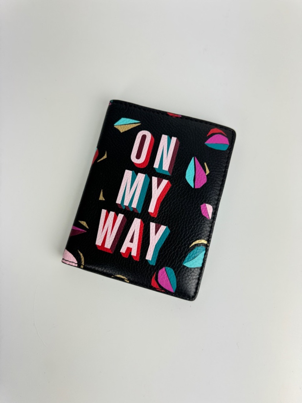 Fossil On My Way Black Passport Holder